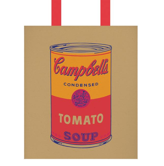 Andy Warhol Shopper Bag Canvas Campbell's Soup 2024