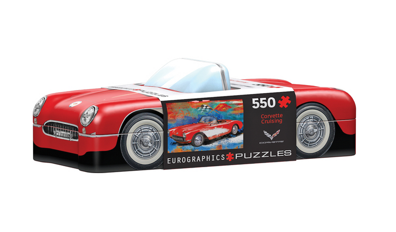 コルベットクルージング缶 550ピースパズル / Corvette Cruising Tin 550-piece puzzle