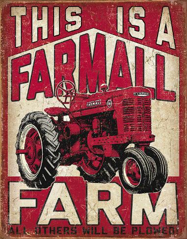Farmall Farm アメリカンインテリア ブリキ看板