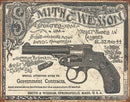 S&W 1892 Contracts アメリカンインテリア ブリキ看板