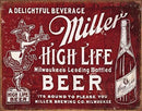 Tin Sign: Miller - Bound To Please