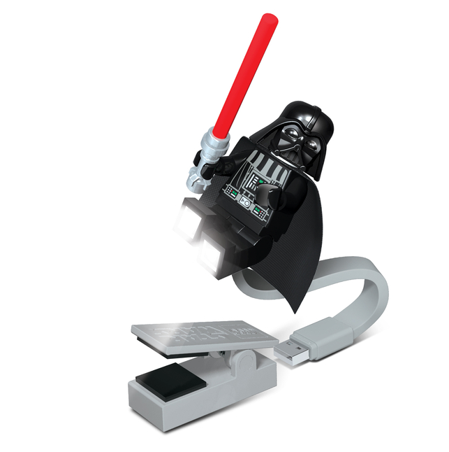 レゴ スター・ウォーズ ダース・ベイダー 175%スケール ミニフィギュア　LED ブックライト / Lego Star Wars Darth Vader 175% Scale Minifigure Led Book Light