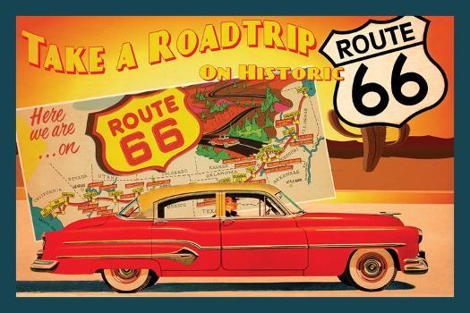 Route 66 I アメリカンインテリア ポスター