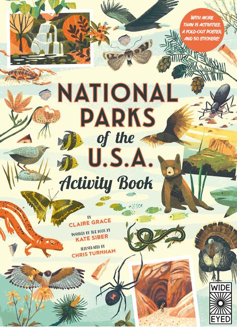 National Parks of the Usa: Activity Book: With More Than 15 Activities, a Fold-Out Poster, and 50 Stickers! (National Parks of the USA #2)