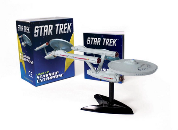 スタートレック ライトアップスターシップ エンタープライズ [本と5インチライトアップスターシップレプリカ付き]  / Star Trek Light-Up Starship Enterprise [With Book(s) and 5" Assemble-Your-Own Light-Up Starship Replica] (Rp Minis)