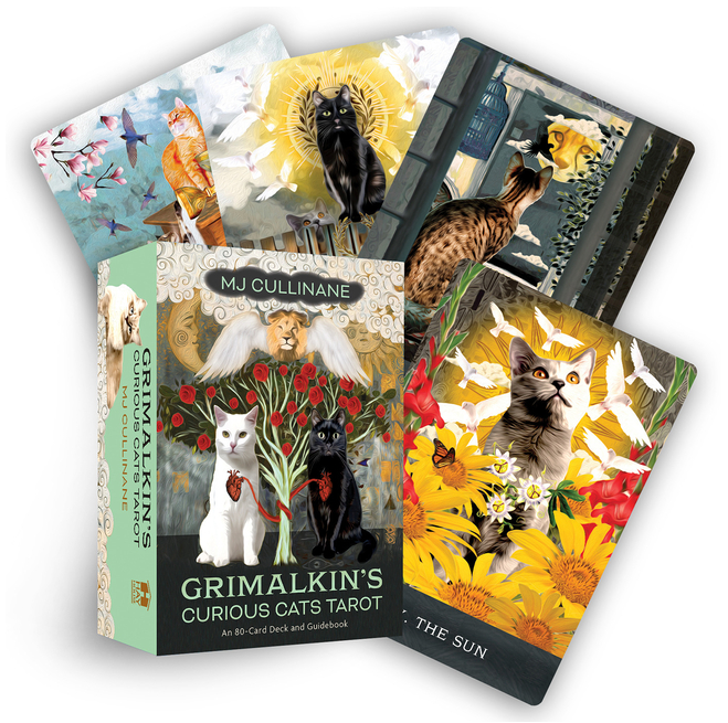 グリマルキンの不思議な猫タロット： 80枚のカードとガイドブック /  Grimalkin's Curious Cats Tarot: An 80-Card Deck and Guidebook