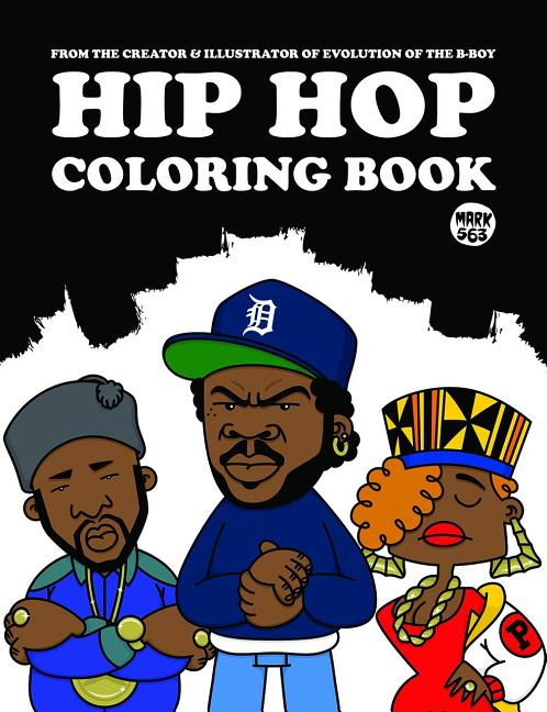 ヒップホップ塗り絵本 / Hip Hop Coloring Book