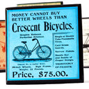 自転車に乗ろう！ ヴィンテージ自転車広告 コースターセット / Let's Ride Bikes! Vintage Bicycle Coaster Set