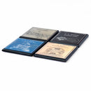 the Great Inventors: Patent Art Drink Coaster Set