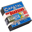 Now Boarding: Airport Code Drink Coaster Set