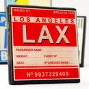 Now Boarding: Airport Code Drink Coaster Set