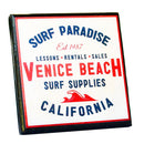 Surf's Up: Classic Surf Shop Drink Coaster Set