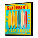 Surf's Up: Classic Surf Shop Drink Coaster Set