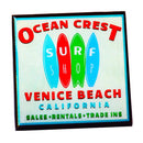 Surf's Up: Classic Surf Shop Drink Coaster Set