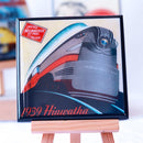 Vintage Railroad Train Drink Coaster Set
