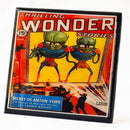 Space Invaders! Vintage Science Fiction Coaster Set