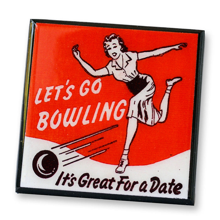 レッツ ボウリング! ヴィンテージボウリング コースター セット / Lets Bowl! Vintage Bowling Coaster Set