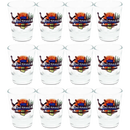 アリゾナ州 ショットグラス（1.5oz）[州のアイコン] / Arizona Shot Glass Elements (1.5oz)