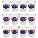 アーカンソー州 ショットグラス（1.5oz）[州のアイコン] / Arkansas Shot Glass Elements (1.5oz)