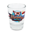 フロリダ州 ショットグラス（1.5oz）[州のアイコン] / Florida Shot Glass Elements (1.5oz)