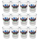 Iowa Shot Glass Elements (1.5oz)