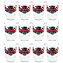 ミシシッピ州 ショットグラス（1.5oz）[州のアイコン] / Mississippi Shot Glass Elements (1.5oz)