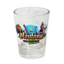 モンタナ州 ショットグラス（1.5oz）[州のアイコン] / Montana Shot Glass Elements (1.5oz)