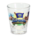 Nebraska Shot Glass Elements (1.5oz)