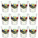 ニュージャージー州 ショットグラス（1.5oz）[州のアイコン] / New Jersey Shot Glass Elements (1.5oz)