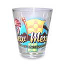 New Mexico Shot Glass Elements (1.5oz)