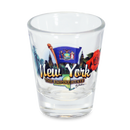 New York Shot Glass Elements (1.5oz)