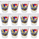 North Carolina Shot Glass Elements (1.5oz)