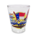 North Carolina Shot Glass Elements (1.5oz)