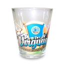 Virginia Shot Glass Elements (1.5oz)