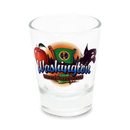 ワシントン州 ショットグラス（1.5oz）[州のアイコン] / Washington Shot Glass Elements (1.5oz)