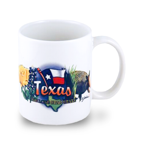 テキサス州 マグカップ（11oz/325ml）[州のアイコン] / Texas Mug Elements (11oz)