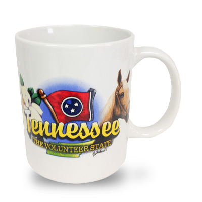 テネシー州 マグカップ（11oz/325ml）[州のアイコン] / Tennessee Mug Elements (11oz)