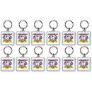 アーカンソー州 キーホルダー [州の地図] / Arkansas Keychain Lucite State Map