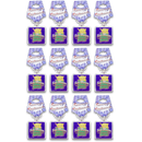 New Mexico Keychain Lucite Map & Flag