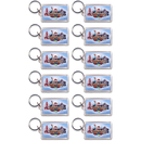 California Keychain Lucite Elements