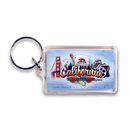 California Keychain Lucite Elements