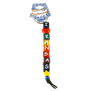 Kansas Keychain Beaded