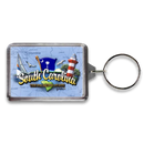 South Carolina Keychain Lucite Elements