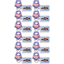 Indiana Keychain Lucite Elements