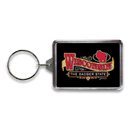 ウィスコンシン州 バナーキーホルダー / Wisconsin Keychain Lucite Banner