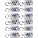 Michigan Keychain Lucite Banner