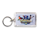 Michigan Keychain Lucite Banner