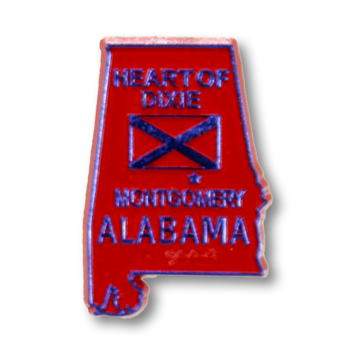 Alabama Magnet 2D 2 color