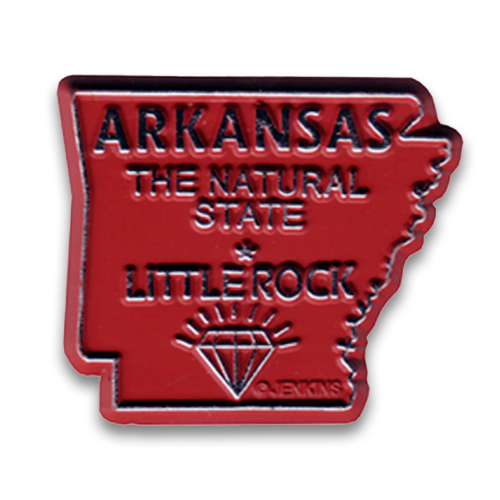 Arkansas Magnet 2D 2 color