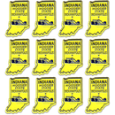 Indiana Magnet 2D 2 color